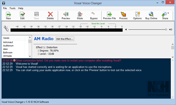 Voxal Voice Changer 6.00 Crack With License Key Free Download